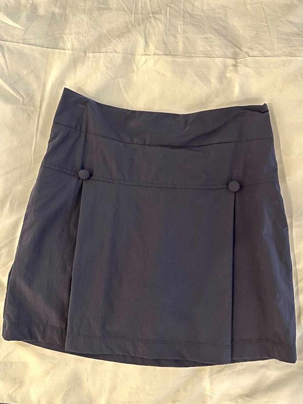 L'Etoile Sport Navy Golf Skirt w/ Built-In Shorts Size S